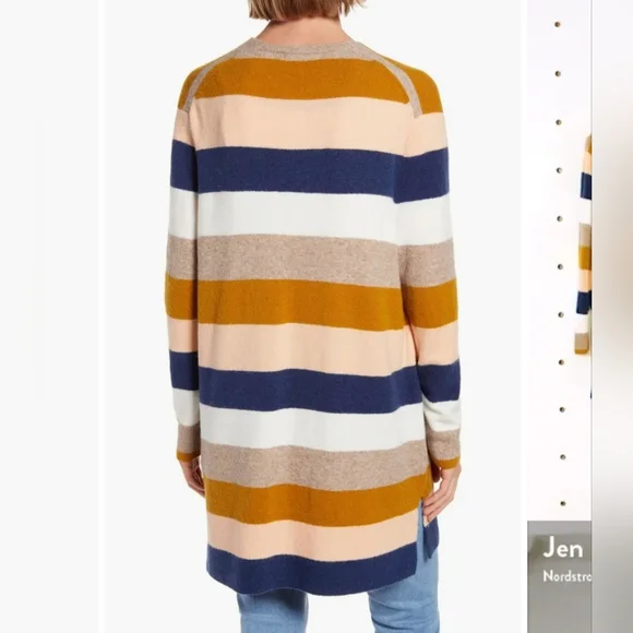 Madewell Kent Stripe Cardigan - Picture 4 of 9